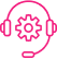 Doorlopende support icoon - Inkture klantenservice