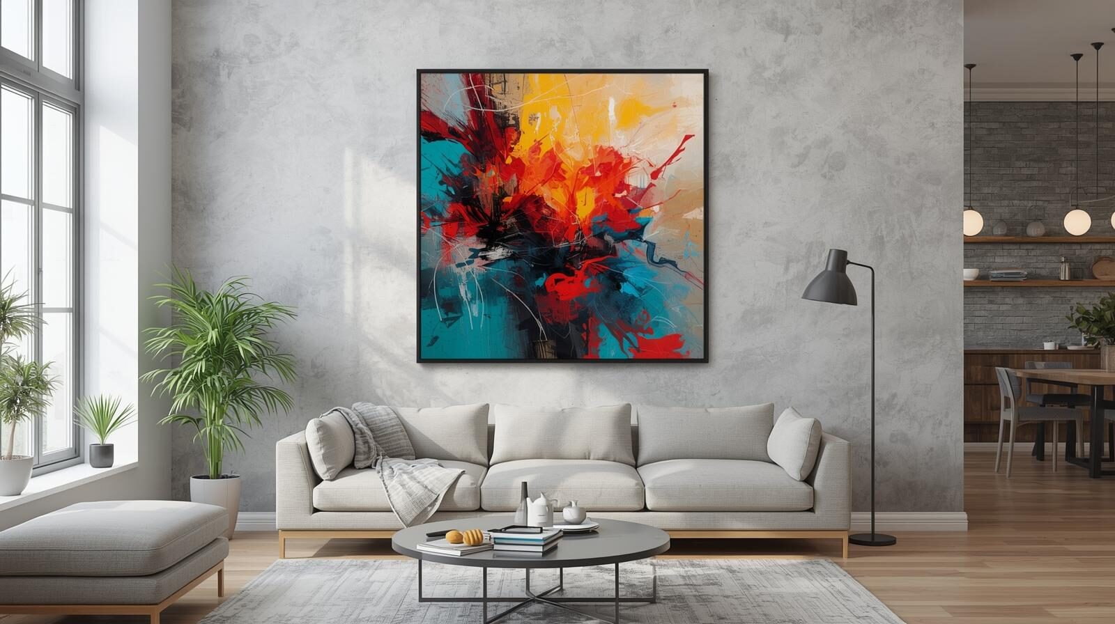 Creatieve muurdecoratie met wallprinting